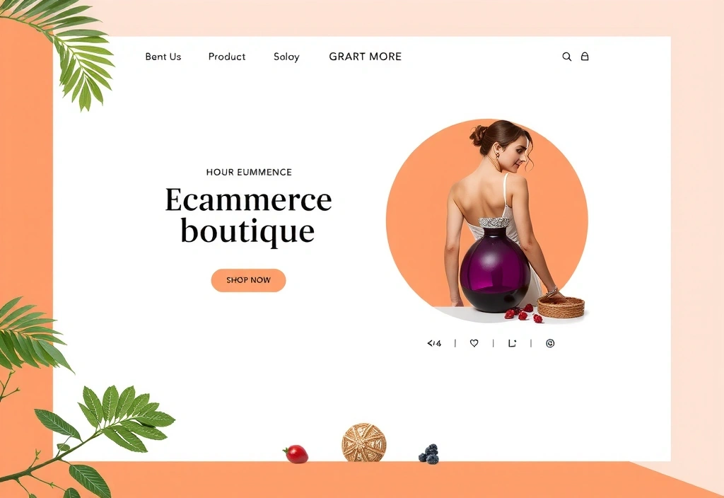 Imagine proiect E-commerce Boutique