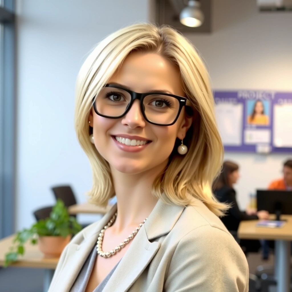 Portretul Anei Dumitrescu, Project Manager