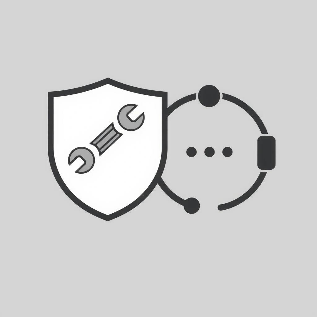 Pictogramă pentru Mentenanță și Suport