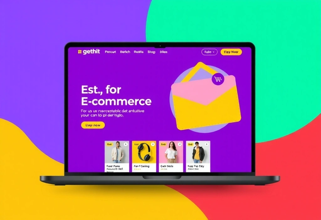 Imagine reprezentativă pentru un magazin online modern și intuitiv